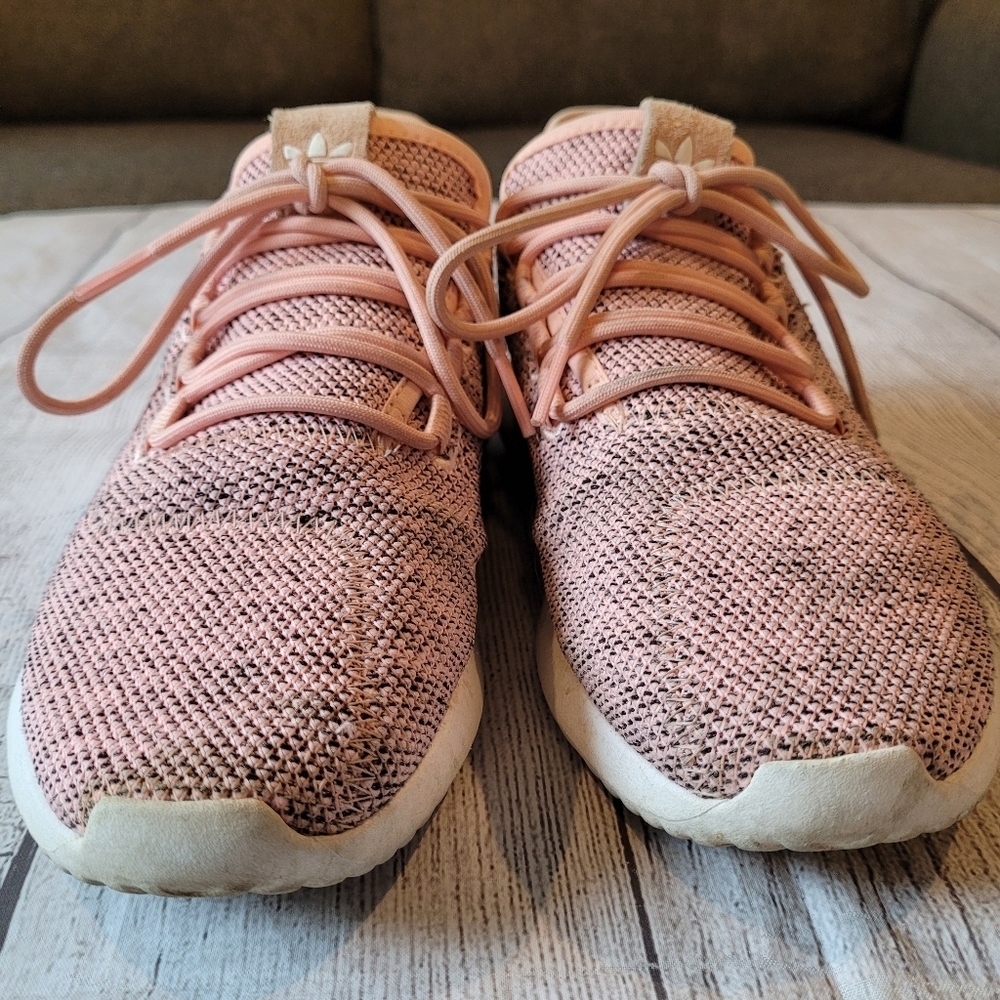 Adidas Women's Tubular Pink Sneaker 7.5 Runs Big - Picture 3 of 10
